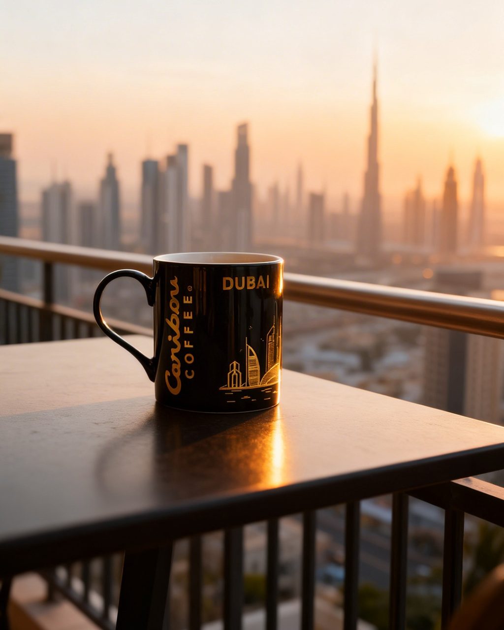 Instagram post from cariboucoffeeuae. This post is in position 3.