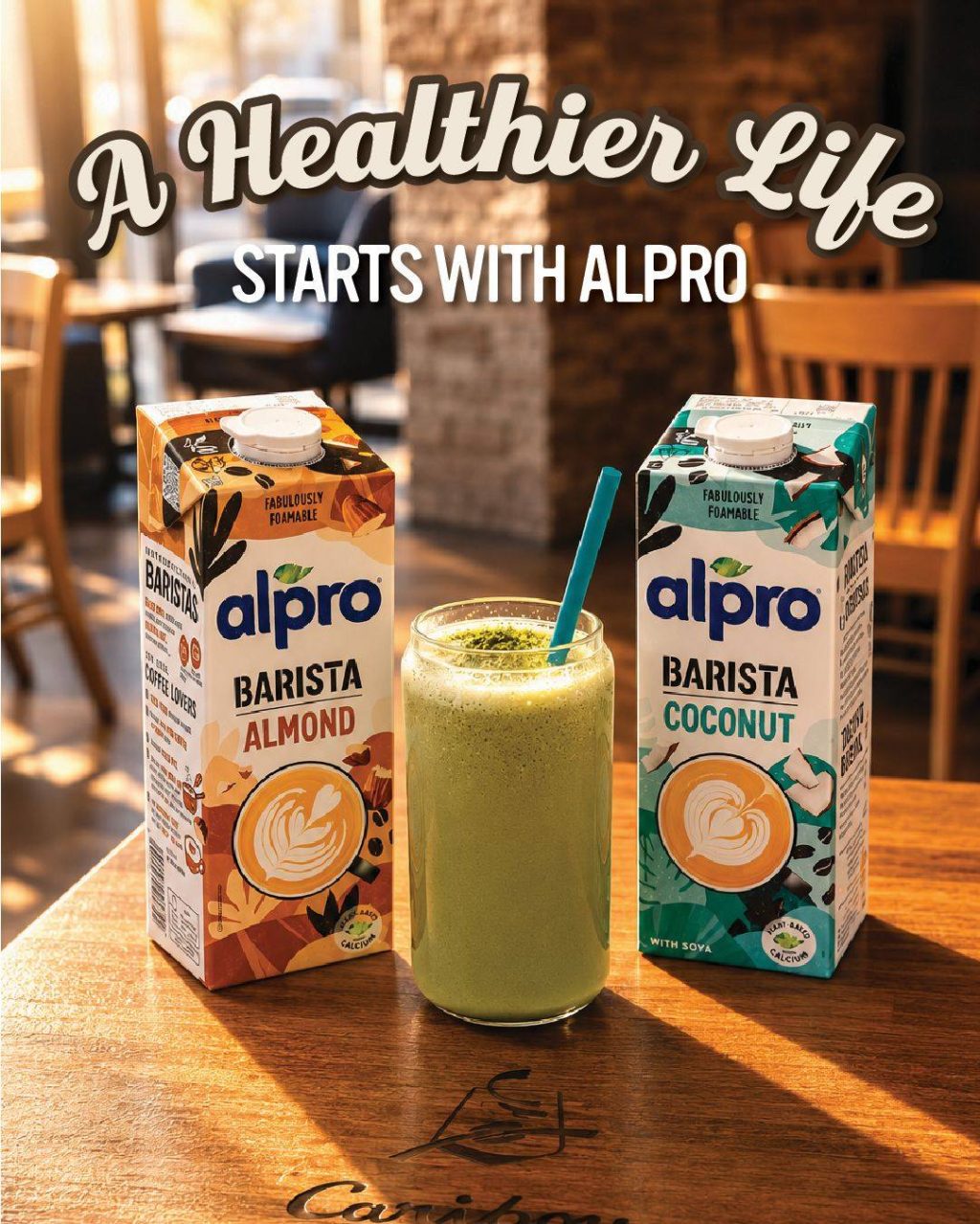 Instagram post from cariboucoffeeuae. This post is in position 4.