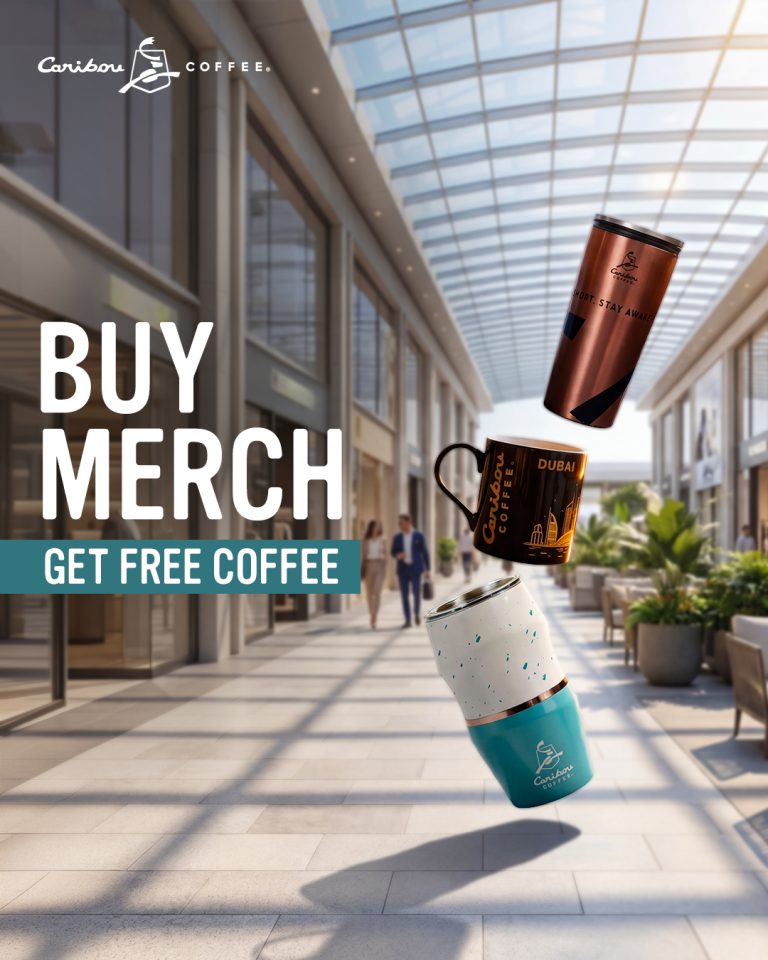 Instagram post from cariboucoffeeuae. This post is in position 4.
